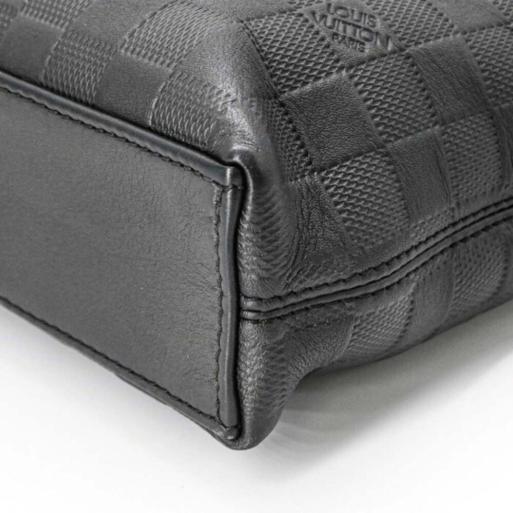 LOUIS VUITTON Damier Infini PDJ Tote Bag Shoulder Black N41248 - Picture 8 of 16